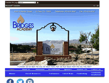 Tablet Screenshot of bridgesacademy.org